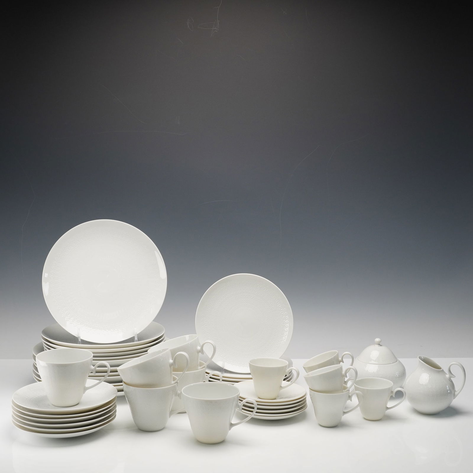 44pc Rosenthal Porcelain Dinnerware Set, Romance (1 of 8)