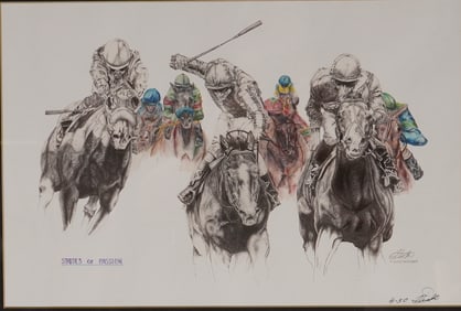 Nikos G. Alexiades (American, b. 1950) Lithograph, Signed & Numbered