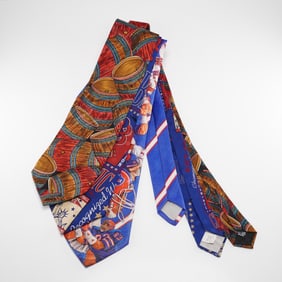 3pc Sports and Barrel Design Neckties, Ralph Marlin, RM Smith, Di Cravatte