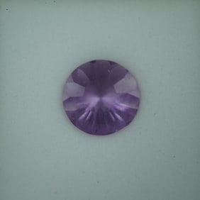 2.00 CT Amethyst Quantum Cut Round Gemstone