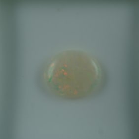 2.46 CT Solid Opal Oval Cut Gemstone