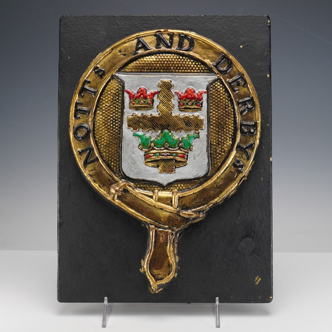 Nottingham & Derbyshire Fire & Life Assurance Reproduction Fire Mark Plaque (1 of 3)