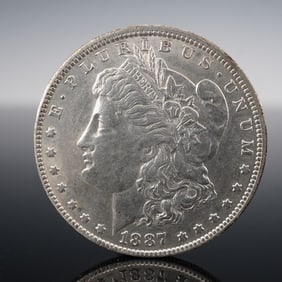 1887-O Morgan Silver Dollar