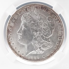 1889 (P) Morgan Silver Dollar