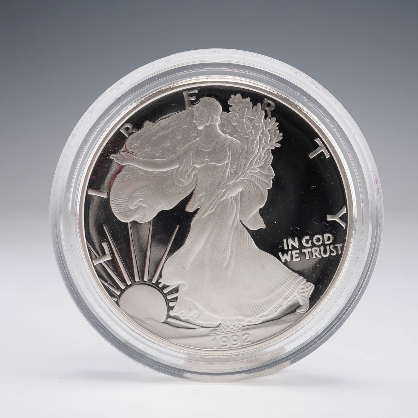 1992-S American Silver Eagle Proof Coin OGP (1 of 4)