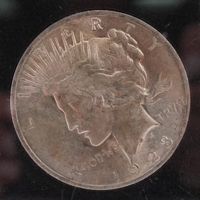 1923 Peace Silver Dollar