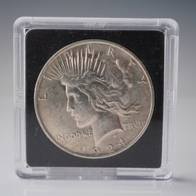1924 American Peace Silver Dollar Coin