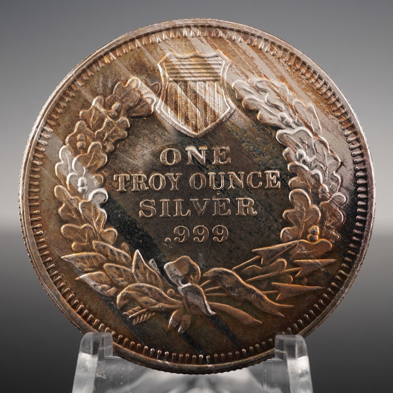 One Troy Ounce Indian Head Silver Cent Round (1 of 2)