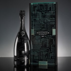 2011 Bollinger James Bond 007 Millesime Champagne with Case