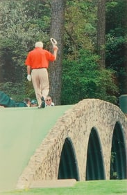 Arnold Palmer, Last Round at The Masters, Framed Photo Print 2004