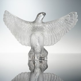 Daum Crystal Figurine, Eagle