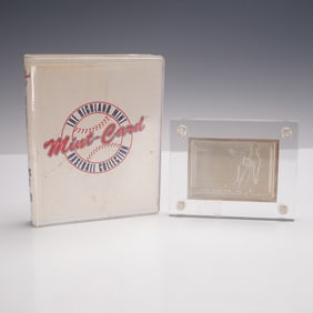 Ken Griffey Jr. 4.25 oz Silver Highland Mint Baseball Card