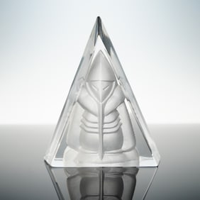 Daum Crystal Itai Statuette