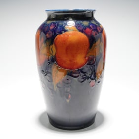 Moorcroft Pottery Pomegranate Tall Vase