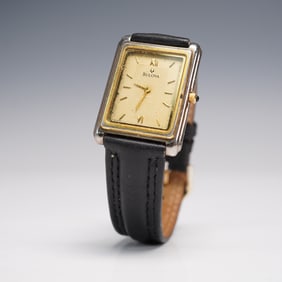Bulova Quartz Wristwatch With Leather Band