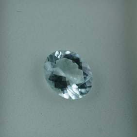 1.75 CT Aquamarine Oval Cut Gemstone