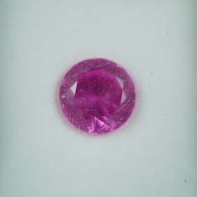 3.50 CT Pink Lab Sapphire Round Cut Gemstone