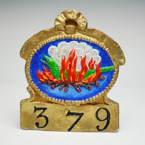 Salamander & Western Fire Assurance Society Reproduction Fire Mark Plaque