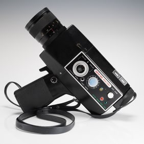 2 Yashica Super-800 Electro Super 8 Movie Camera w/ Leather Case