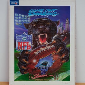 1994 Carolina Panthers Inaugural Season Poster