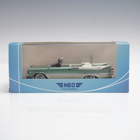 Neo Scale Models 1:43 Dodge Custom Royal Lancer Convertible Model Car