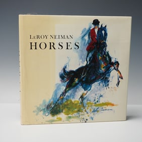 LeRoy Neiman Hardcover Book, Horses