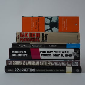 6pc Books on World War II