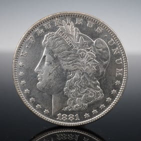 1881-O Morgan Silver Dollar
