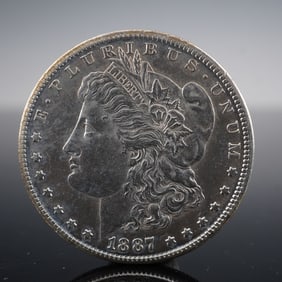 1887-S Morgan Silver Dollar