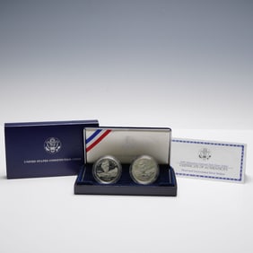 1999 U.S. Mint Yellowstone National Park Proof Silver Dollars