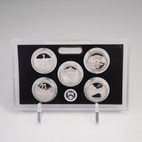 2011 United States Mint America the Beautiful Quarters Silver Proof Set