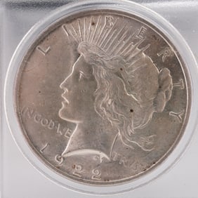 1922 Peace Silver Dollar