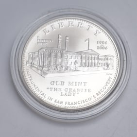 2006-S U.S. Mint San Francisco Old Mint Comm. Uncirculated Silver Dollar