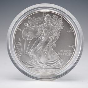 2008-W American Eagle One Ounce Silver Uncirculated Coin