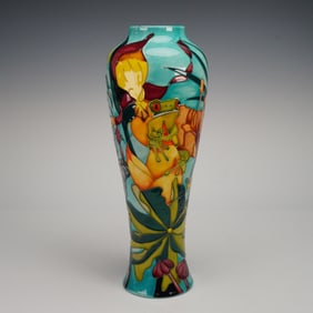Moorcroft by Emma Bossons and Jeanne McDougall Pottery Vase, Jaraqui