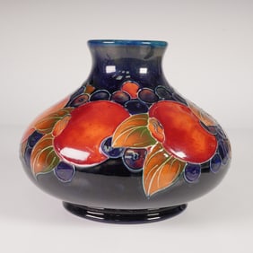 Moorcroft Pottery Vase, Pomegranate