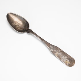 E. Newbury & Co. American Coin Silver Tablespoon