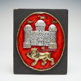 Norwich General Assurance Co by E. V. Jackson Reproduction Fire Mark Plaque