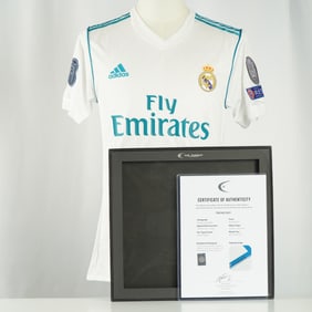 Cristiano Ronaldo Real Madrid Home Jersey w/ Autograph & COA