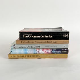 5pc Historical Books on Empires and Warfare