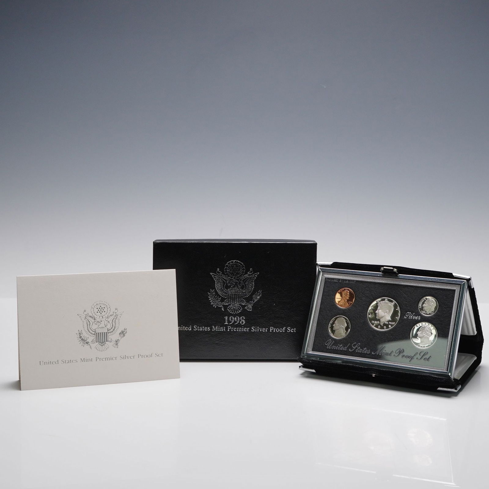 1998-S United States Mint Premier Silver Proof Set (1 of 3)