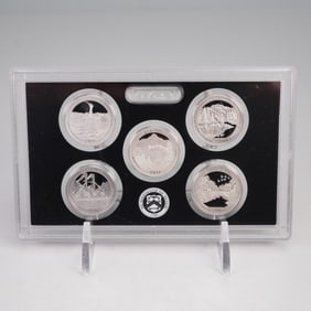 2011 United States Mint America the Beautiful Quarters Silver Proof Set