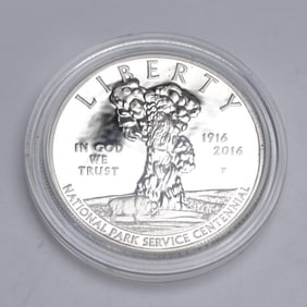 2016-P U.S. Mint National Park Service Centennial Proof Silver Dollar