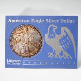 1996 American Silver Eagle Dollar Uncirculated Coin