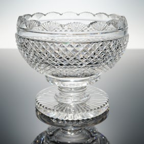 Waterford Crystal Master Cutter Collection Footed Compote Bowl