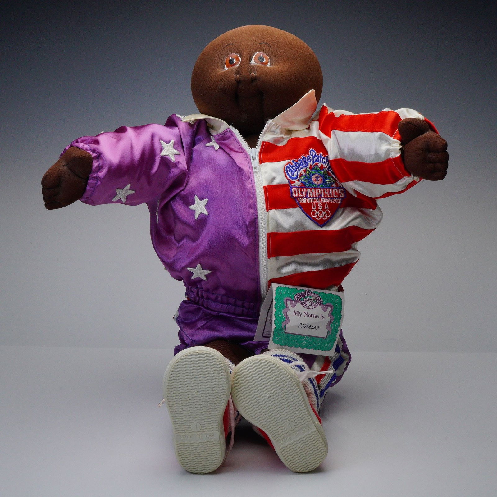 Atlanta Olympikids Cabbage Patch Doll, Xavier Roberts Signature (1996) (1 of 7)