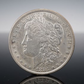 1881 Morgan Silver Dollar
