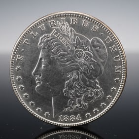1884 Morgan Silver Dollar