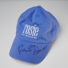 Rosie O'Donnell Autographed Promotional Baseball Cap for Rosie The Magazine