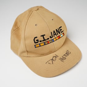 Demi Moore signed G.I. Jane Movie Promotional Cap